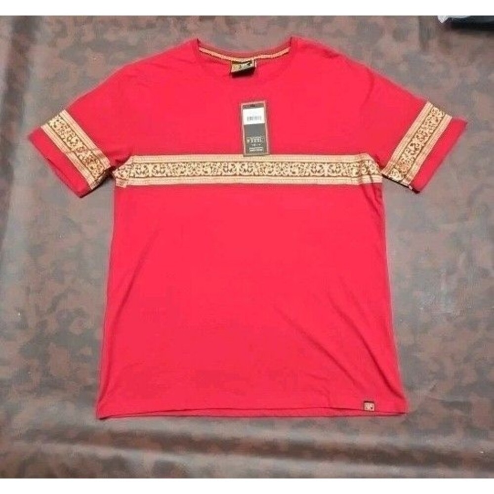 NWT Level Ten M Men’s Knit Red T-Shirt New Never Used